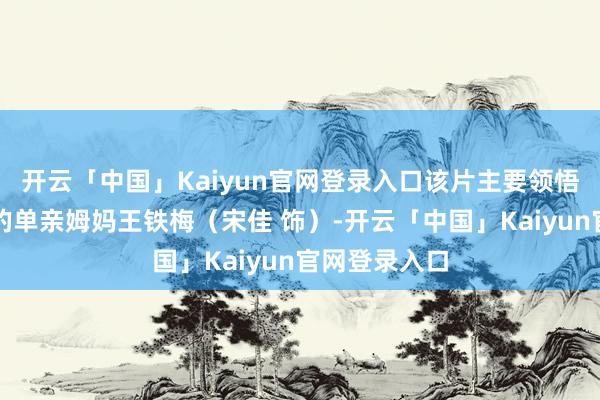 开云「中国」Kaiyun官网登录入口该片主要领悟了特性要强的单亲姆妈王铁梅（宋佳 饰）-开云「中国」Kaiyun官网登录入口